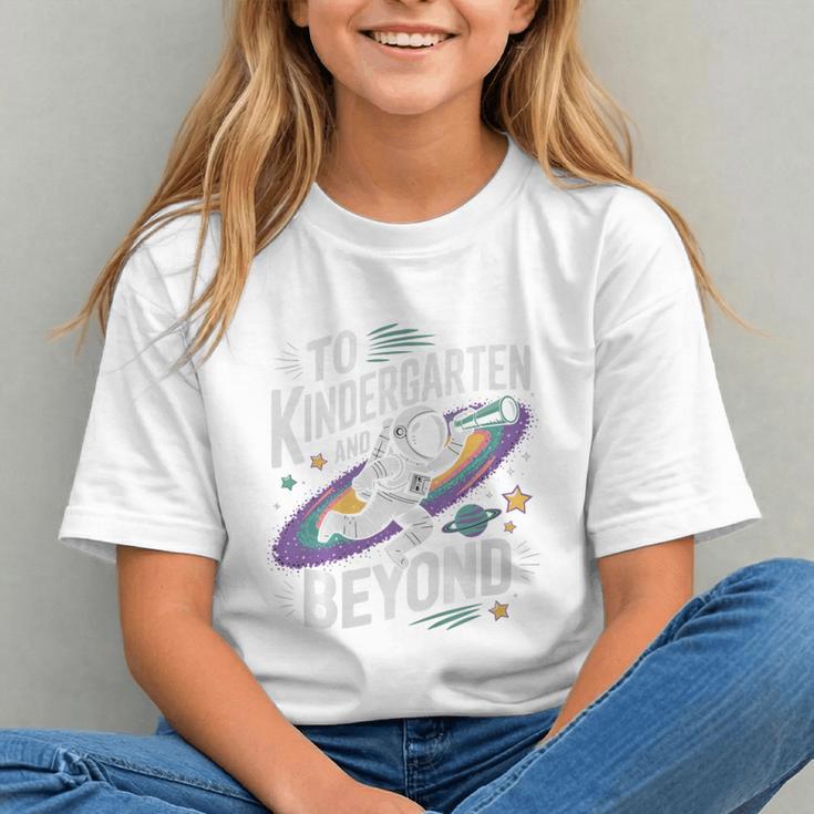 Astronaut Blast Off to Kindergarten Back to School Youth T-shirt Astronaut Blast Off to Kindergarten Back to School Youth T-shirt