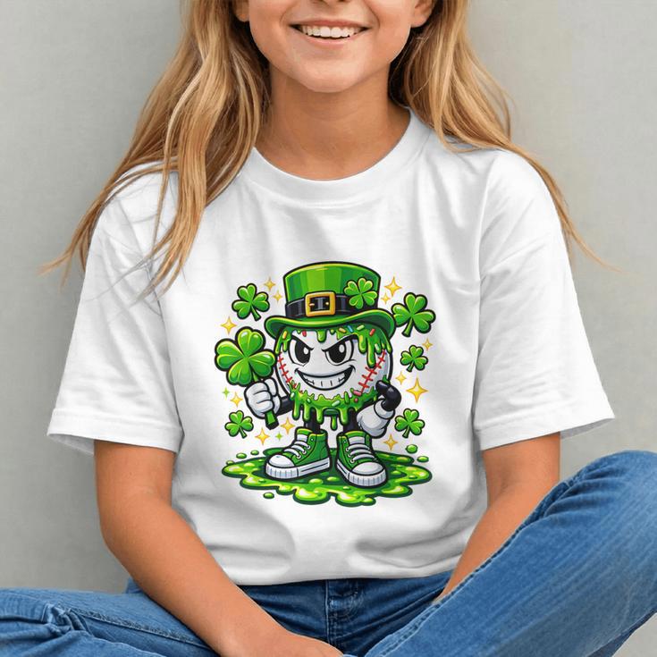 Baseball Drip Icecream Apparel Youth Boy St Patrick Day Graphic Youth Baseball Drip Icecream Apparel Youth Boy St Patrick Day Graphic Youth