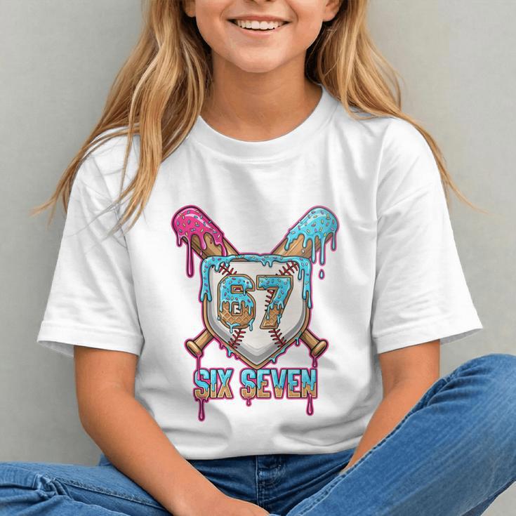 Baseball Drip Number 67 Player 6-7 Six Seven Meme Gen Alpha Graphic Youth Baseball Drip Number 67 Player 6-7 Six Seven Meme Gen Alpha Graphic Youth