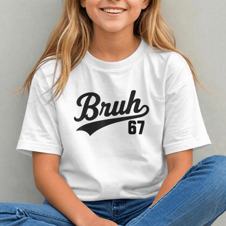 Bruh Baseball Style Number 67 Sports Bro Slang Meme Brother Graphic Youth Bruh Baseball Style Number 67 Sports Bro Slang Meme Brother Graphic Youth