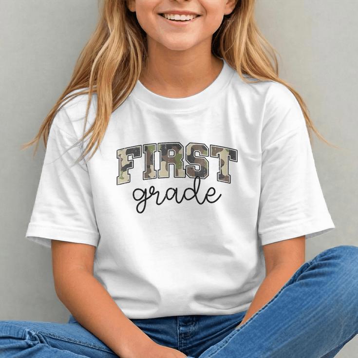 Camo Vibes for 1st Grade! Back to School Youth T-shirt Camo Vibes for 1st Grade! Back to School Youth T-shirt