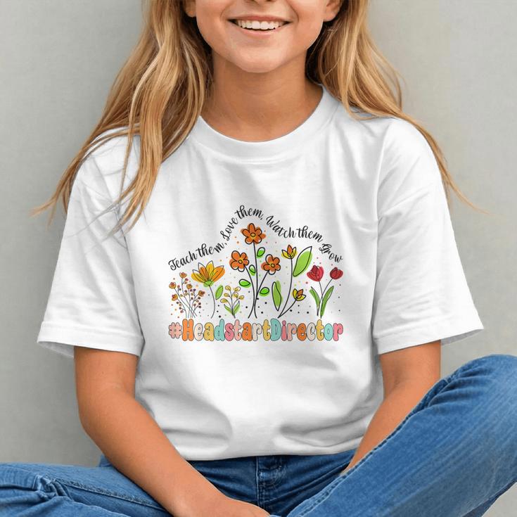 Celebrate the Headstart Director Back to School Youth T-shirt