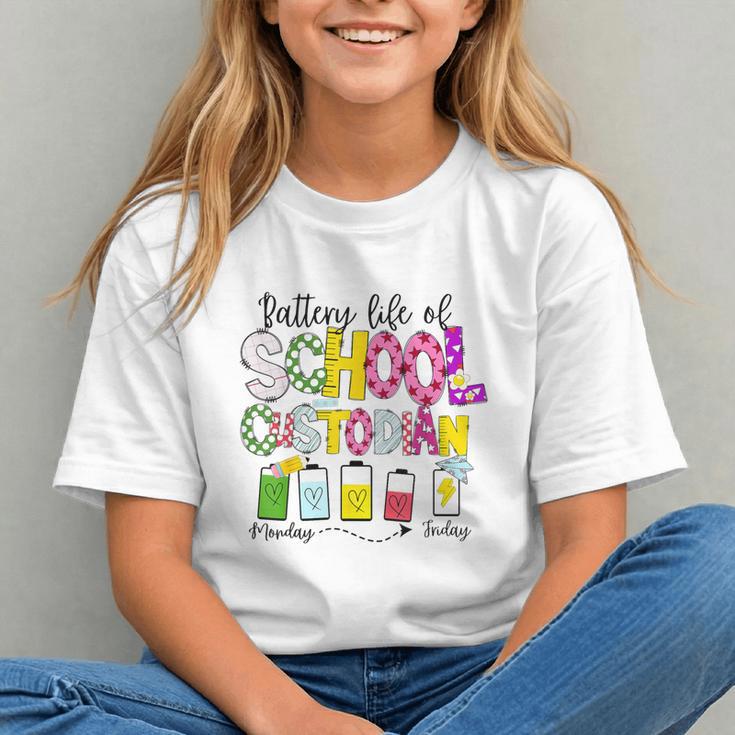 Charging the Janitor Life! Back to School Youth T-shirt Charging the Janitor Life! Back to School Youth T-shirt