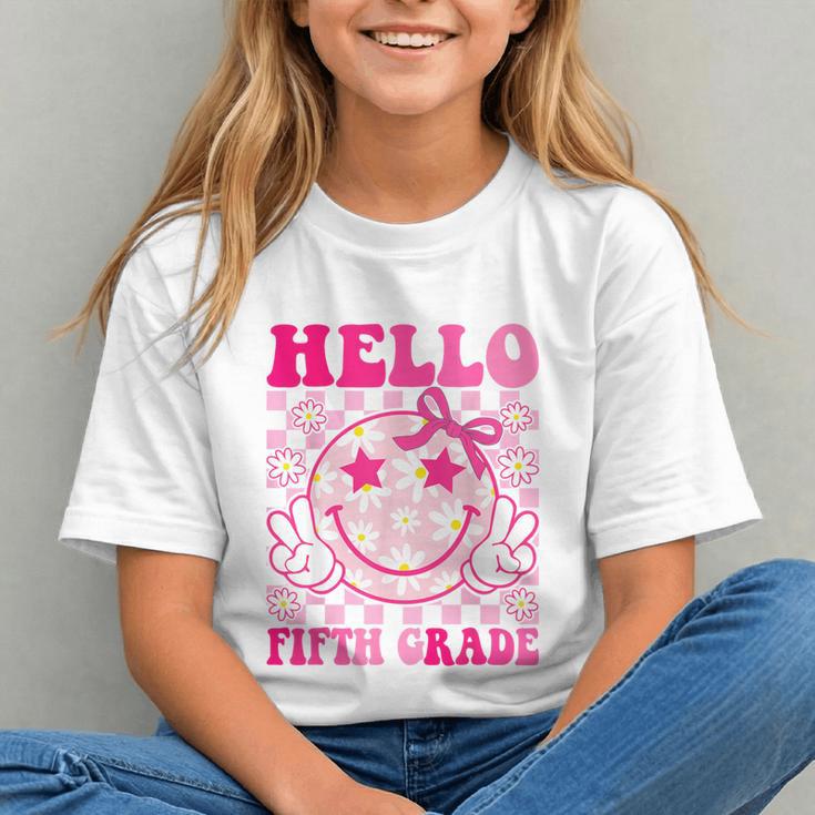Charming Coquette Bow 5th Grade Back to School Youth T-shirt Charming Coquette Bow 5th Grade Back to School Youth T-shirt