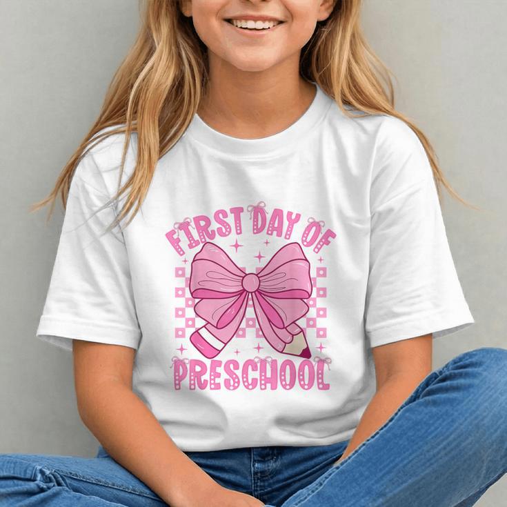 Charming Coquette Bow Back to School Preschool Youth T-Shirt Charming Coquette Bow Back to School Preschool Youth T-Shirt