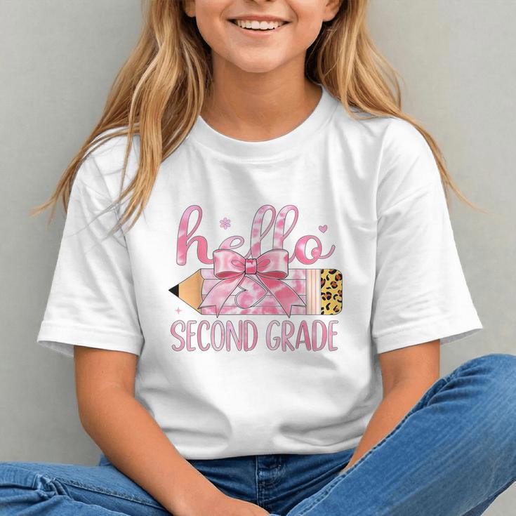 Charming Tie Dye Coquette Vibes for 2nd Grade Youth T-shirt Charming Tie Dye Coquette Vibes for 2nd Grade Youth T-shirt