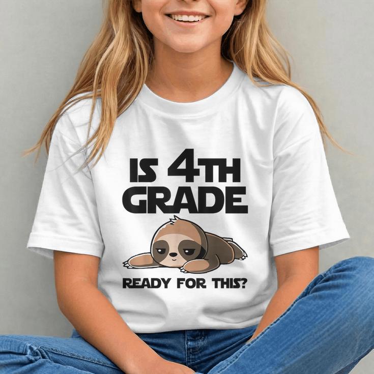 Chillin' Into 4th Grade! Sloth Back to School Youth T-shirt Chillin' Into 4th Grade! Sloth Back to School Youth T-shirt