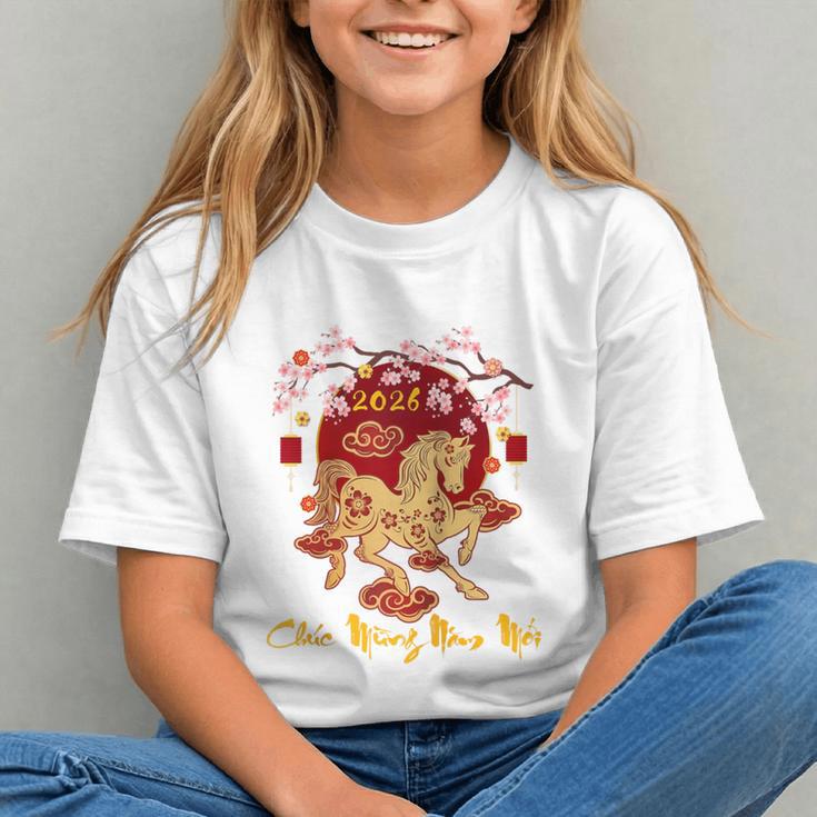 Chuc Mung NAM Moi 2026 Vietnamese Lunar New Year Of Horse Raglan Baseball Tee Graphic Youth Chuc Mung NAM Moi 2026 Vietnamese Lunar New Year Of Horse Raglan Baseball Tee Graphic Youth