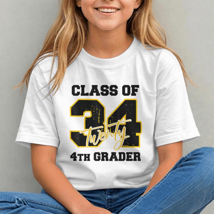 Class Of 2034 4th Grader Elementary School Back To School Graphic Youth Class Of 2034 4th Grader Elementary School Back To School Graphic Youth