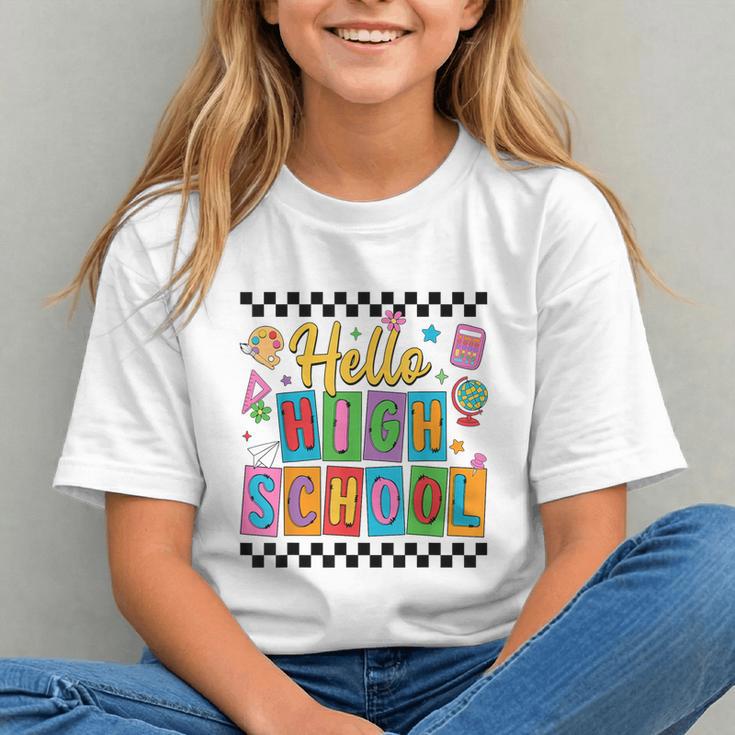 Conquer High School! First Day Back to School Youth T-Shirt