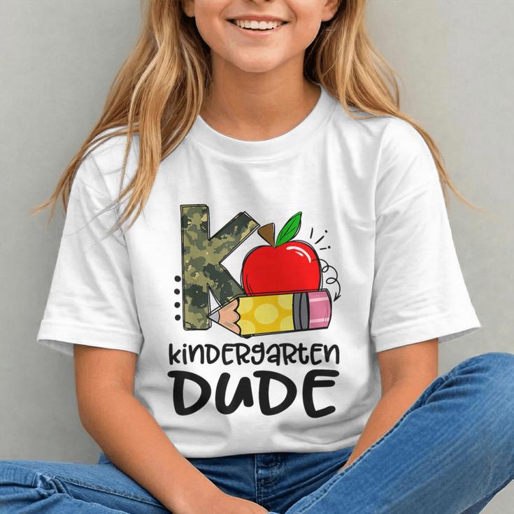 Coolest Kindergarten Dude Back to School Youth T-shirt Coolest Kindergarten Dude Back to School Youth T-shirt