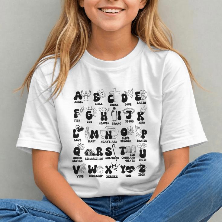 Faithful ABCs: Christian Back to School Youth T-Shirt Faithful ABCs: Christian Back to School Youth T-Shirt