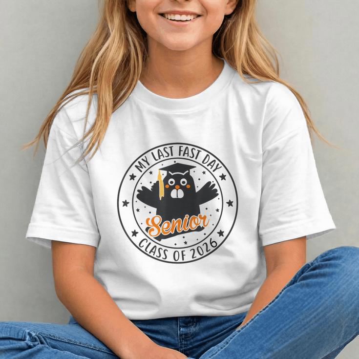Feline Groovy for My Last First Day! Senior 2026 Youth T-Shirt Feline Groovy for My Last First Day! Senior 2026 Youth T-Shirt