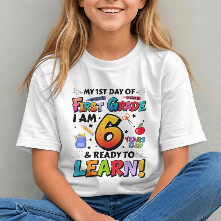 First 1st Grade First Day Of School Back To School Kids Graphic Youth First 1st Grade First Day Of School Back To School Kids Graphic Youth