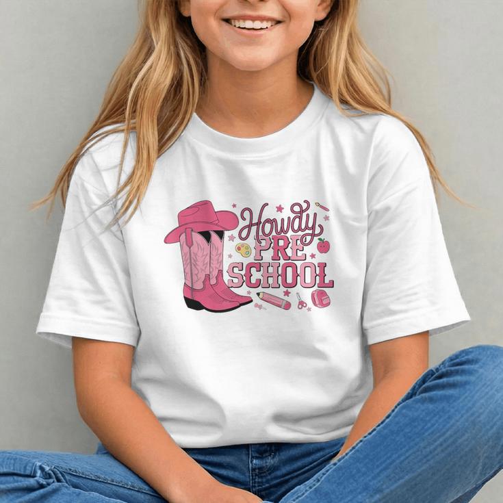 Giddy Up for Preschool! Back to School Western Youth T-shirt