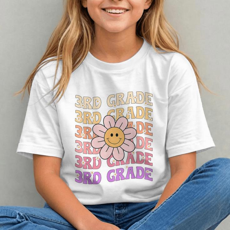 Groovy 3rd Grade Vibes Back to School Youth T-Shirt Groovy 3rd Grade Vibes Back to School Youth T-Shirt
