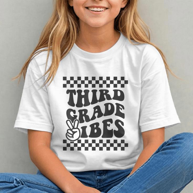 Groovy 3rd Grade Vibes Back to School Youth T-Shirt Groovy 3rd Grade Vibes Back to School Youth T-Shirt