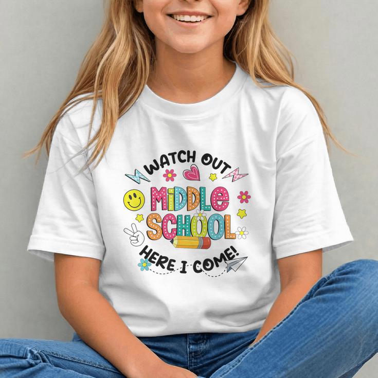 Groovy Middle School Vibes Back to School Youth T-Shirt