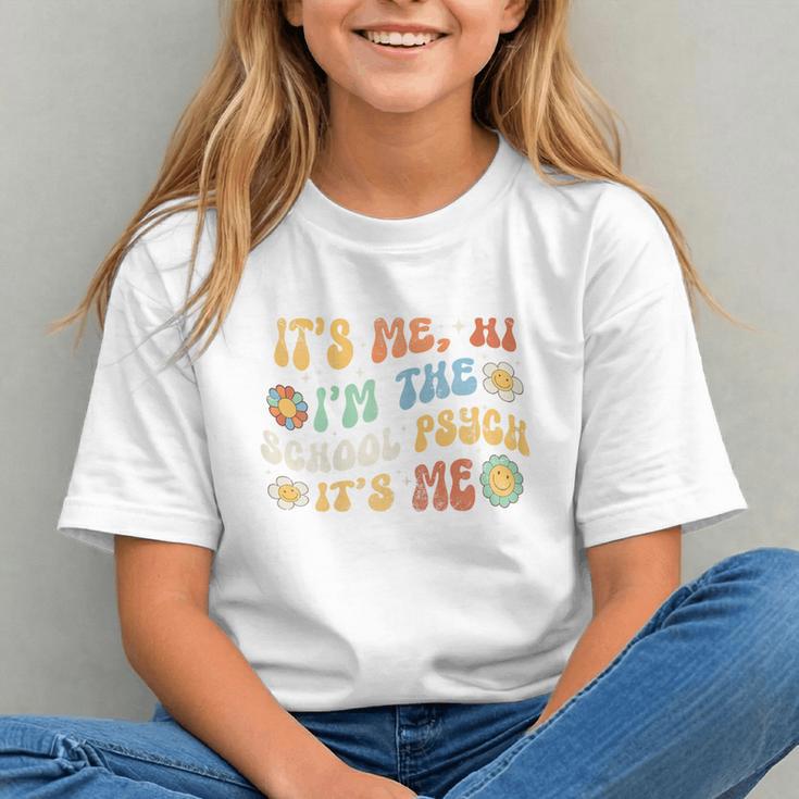 Groovy School Psych Vibes Back to School Youth T-shirt Groovy School Psych Vibes Back to School Youth T-shirt