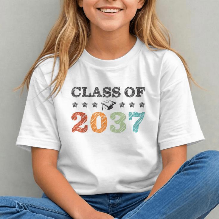 Grow with Me to Class of 2037 Back to School Youth T-shirt Grow with Me to Class of 2037 Back to School Youth T-shirt