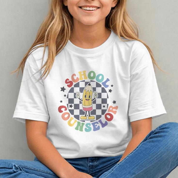 Guiding Minds Retro Pencil School Counselor Back to School Youth T-shirt Guiding Minds Retro Pencil School Counselor Back to School Youth T-shirt
