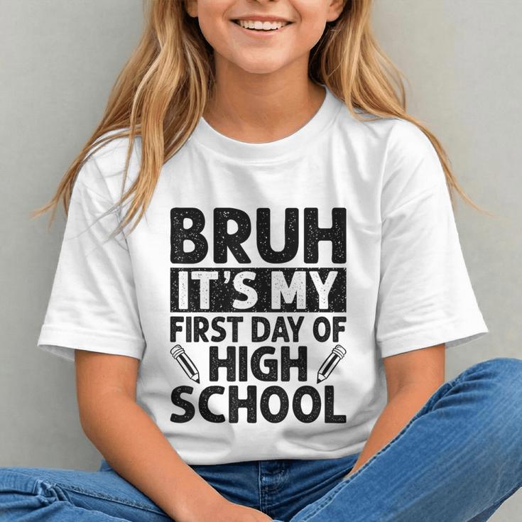 High School First Day Bruh Vibe Back to School Youth T-shirt