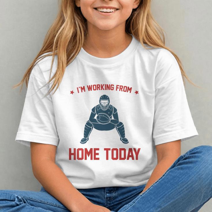 I'm Working From Home Today Baseball Lover Men Women Graphic Youth I'm Working From Home Today Baseball Lover Men Women Graphic Youth