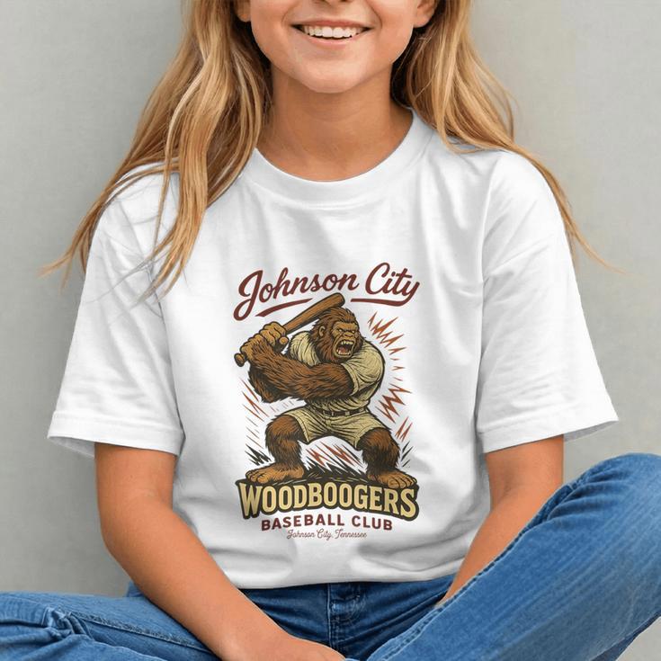 Johnson City Woodboogers Retro Baseball Club Graphic Youth Johnson City Woodboogers Retro Baseball Club Graphic Youth