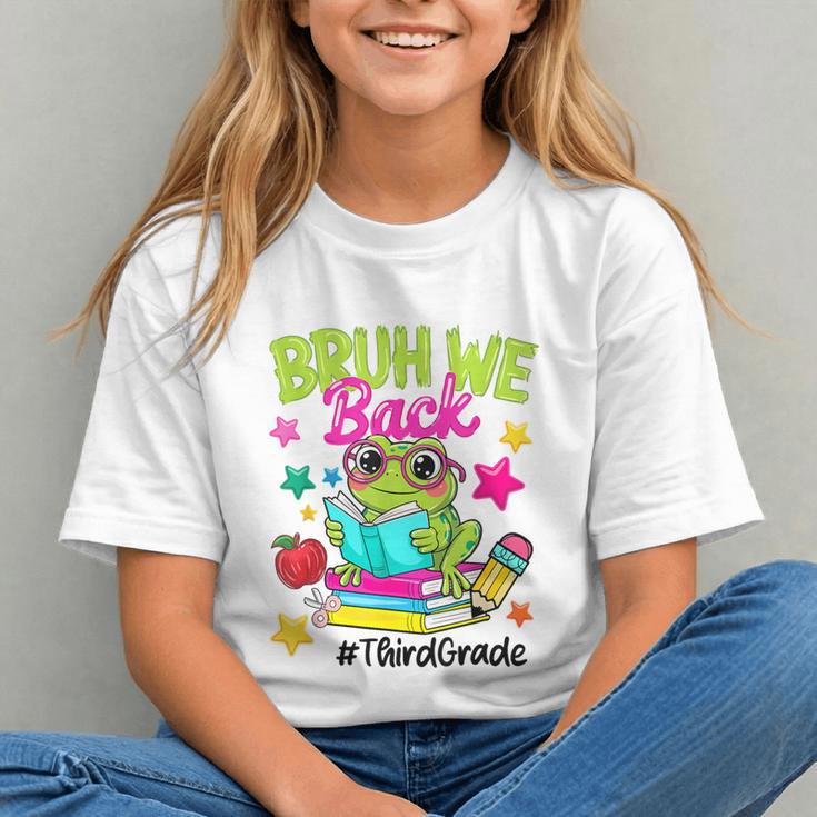 Leap into 3rd Grade! Cute Frog Back to School Youth T-Shirt