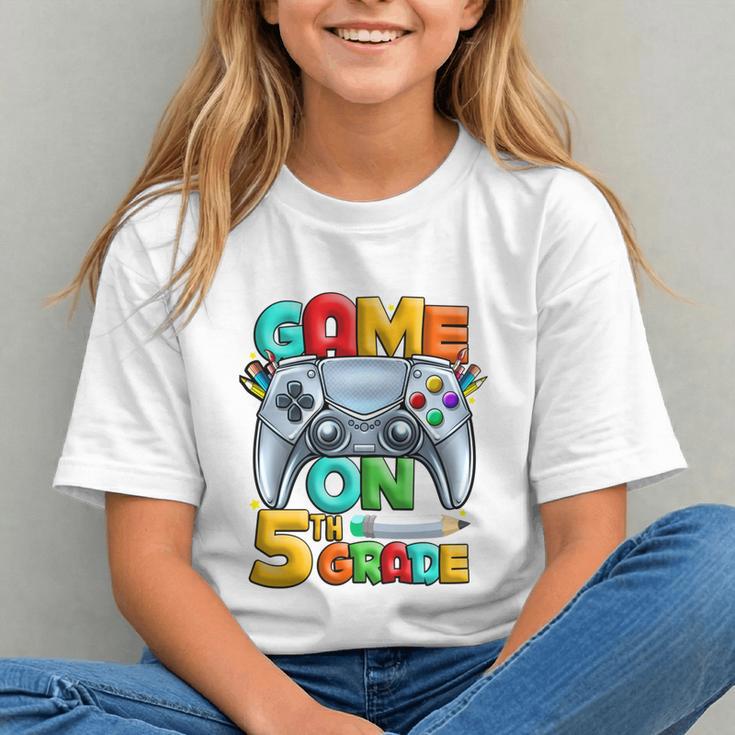 Level Up to 5th Grade! Gamer Back to School Youth T-Shirt Level Up to 5th Grade! Gamer Back to School Youth T-Shirt