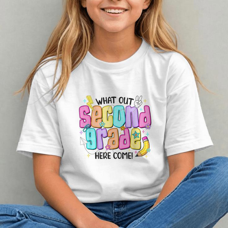 Look Out 2nd Grade! Vibrant Back to School Youth T-shirt Look Out 2nd Grade! Vibrant Back to School Youth T-shirt
