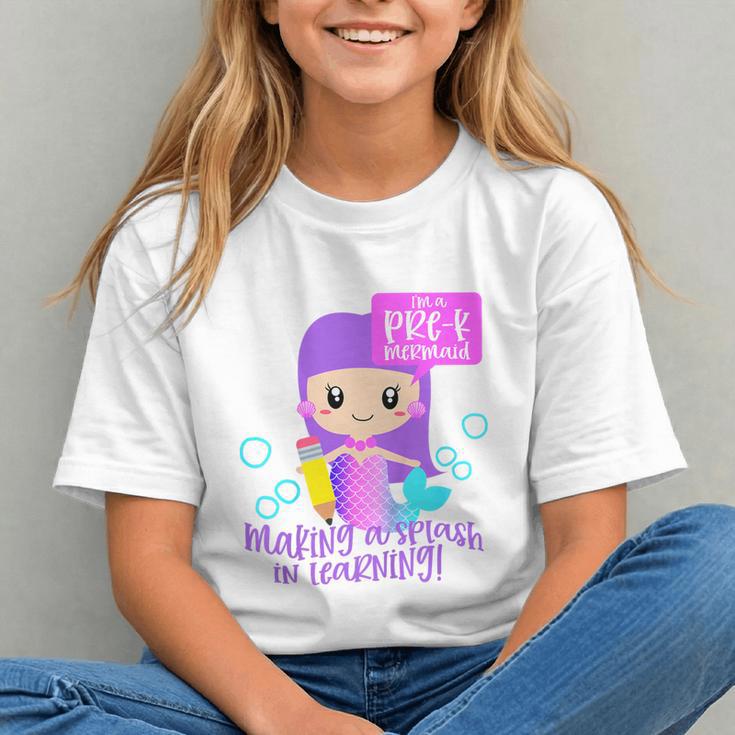 Magical Mermaid Pre-K Vibes Back to School Youth T-shirt Magical Mermaid Pre-K Vibes Back to School Youth T-shirt
