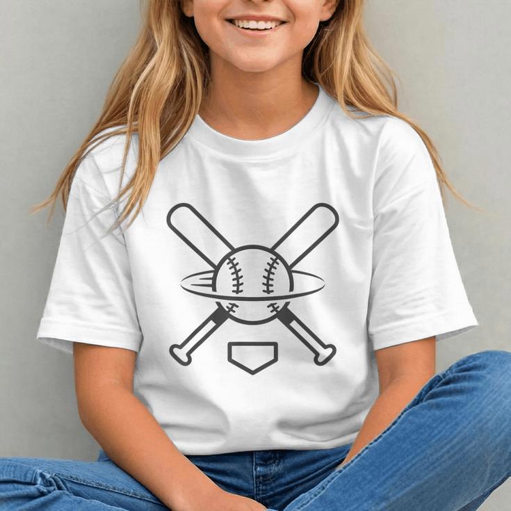 Minimalist Baseball Clean Sports Graphic Tee For Fan Players Graphic Youth Minimalist Baseball Clean Sports Graphic Tee For Fan Players Graphic Youth