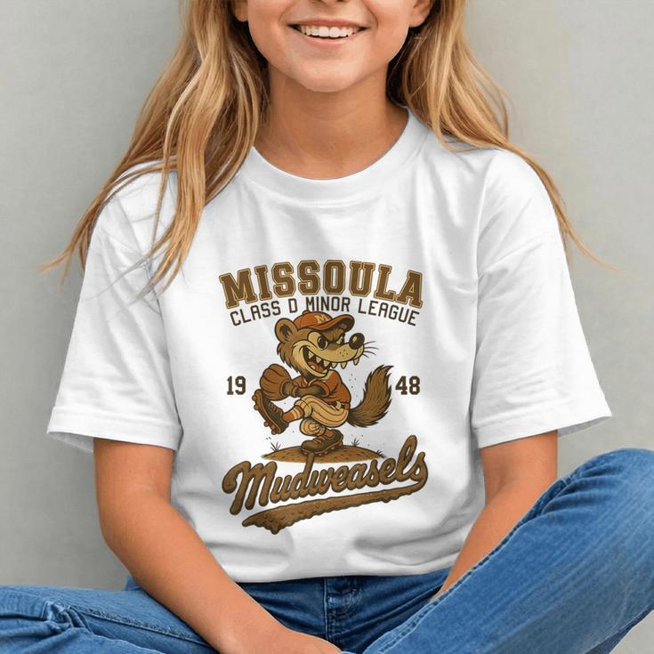 Missoula Mudweasels Retro Minor League Baseball Graphic Youth