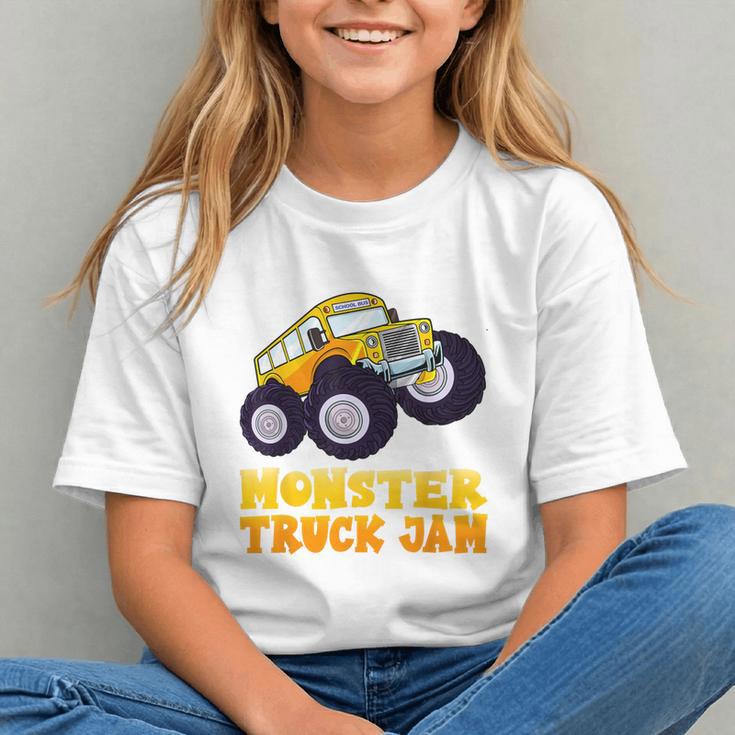 Monster Truck Jam Back to School Youth T-Shirt Monster Truck Jam Back to School Youth T-Shirt
