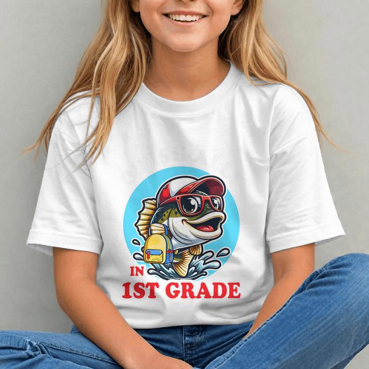 O’Fish-Ally a 1st Grade Mom Back To School Premium Tri-Blend Graphic Youth