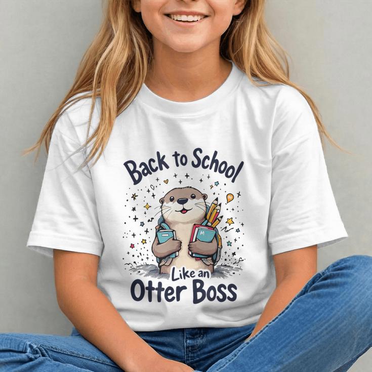 Otterly Awesome Back to School Boss Youth T-Shirt