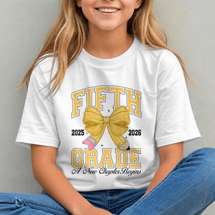 Pencil Bow Fun for 5th Grade! Back to School Youth T-shirt Pencil Bow Fun for 5th Grade! Back to School Youth T-shirt