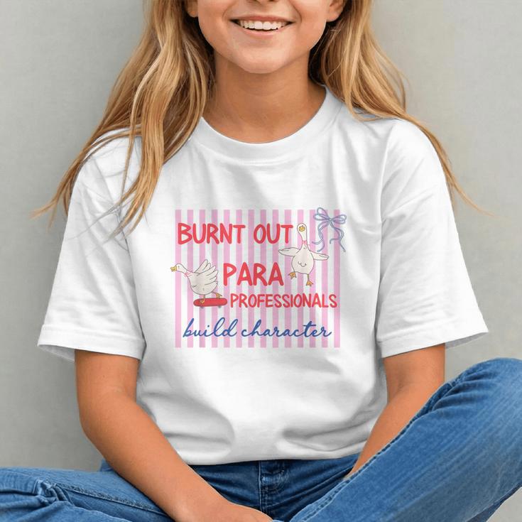 Proud Paraprofessional Back to School Youth T-shirt Proud Paraprofessional Back to School Youth T-shirt