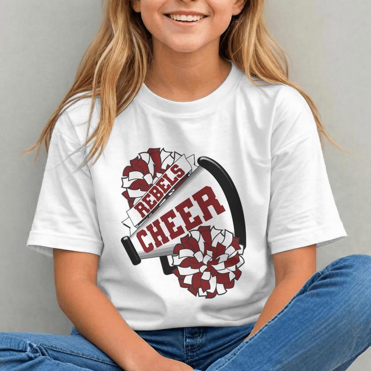 Rebels Cheer Back To School Cheerleading Spirit M Performance Graphic Youth