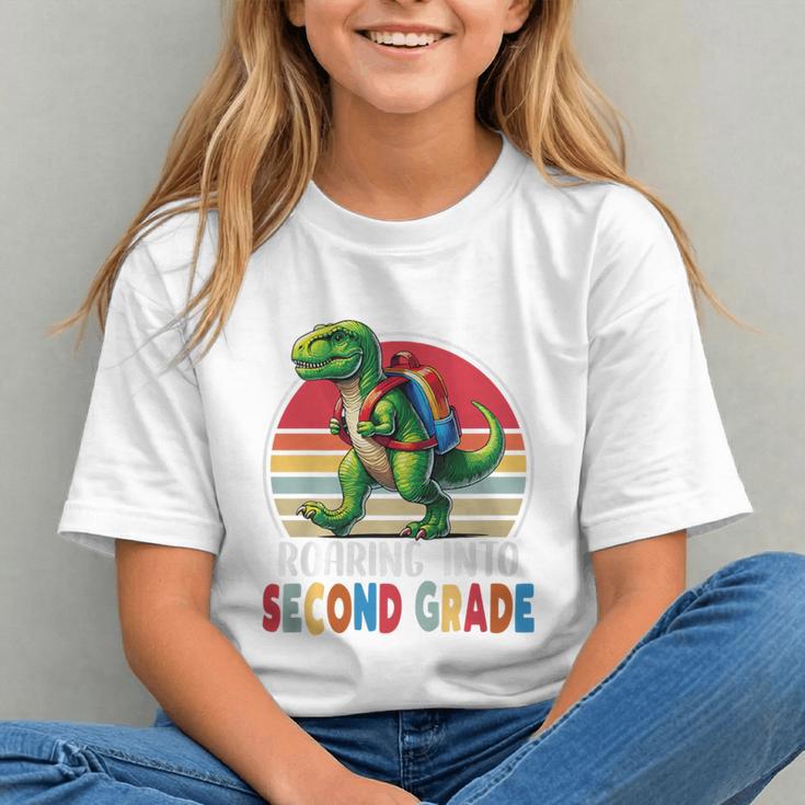 Roar into 2nd Grade! T-Rex Back to School Youth T-shirt Roar into 2nd Grade! T-Rex Back to School Youth T-shirt