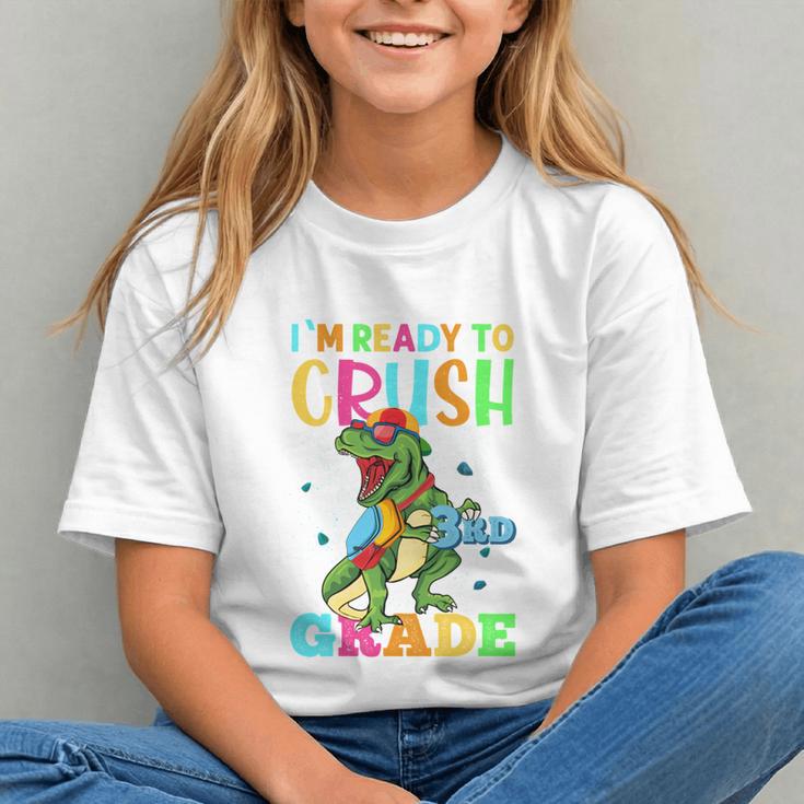 Roaring into 3rd Grade! Dinosaur Back to School Youth T-shirt Roaring into 3rd Grade! Dinosaur Back to School Youth T-shirt
