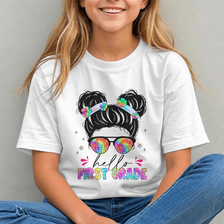 Rock 1st Grade Vibes! Tie Dye Back to School Youth T-Shirt Rock 1st Grade Vibes! Tie Dye Back to School Youth T-Shirt