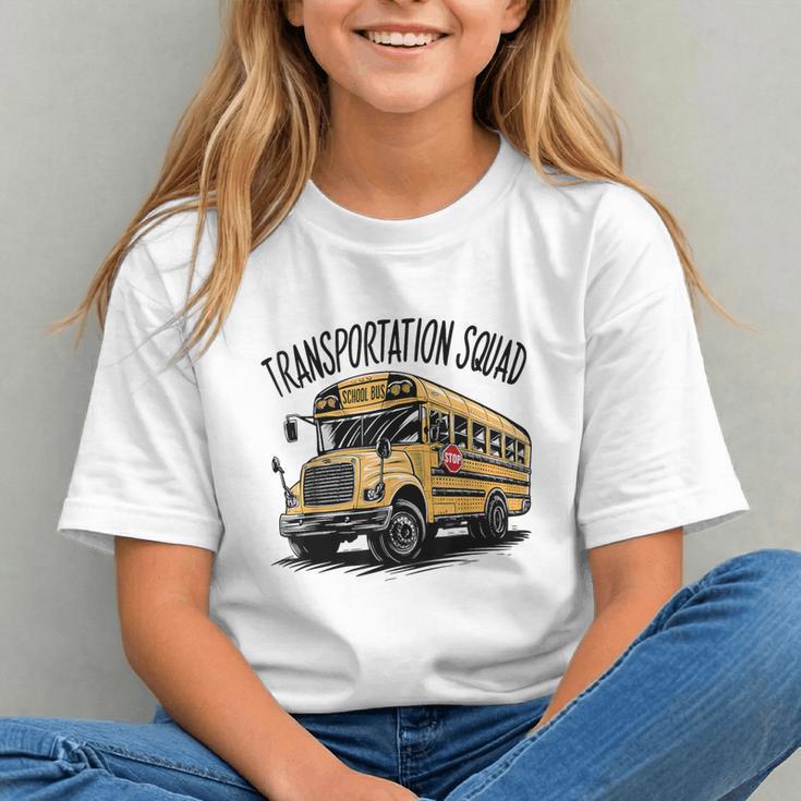 Roll with the Transportation Squad Back to School Youth T-Shirt Roll with the Transportation Squad Back to School Youth T-Shirt