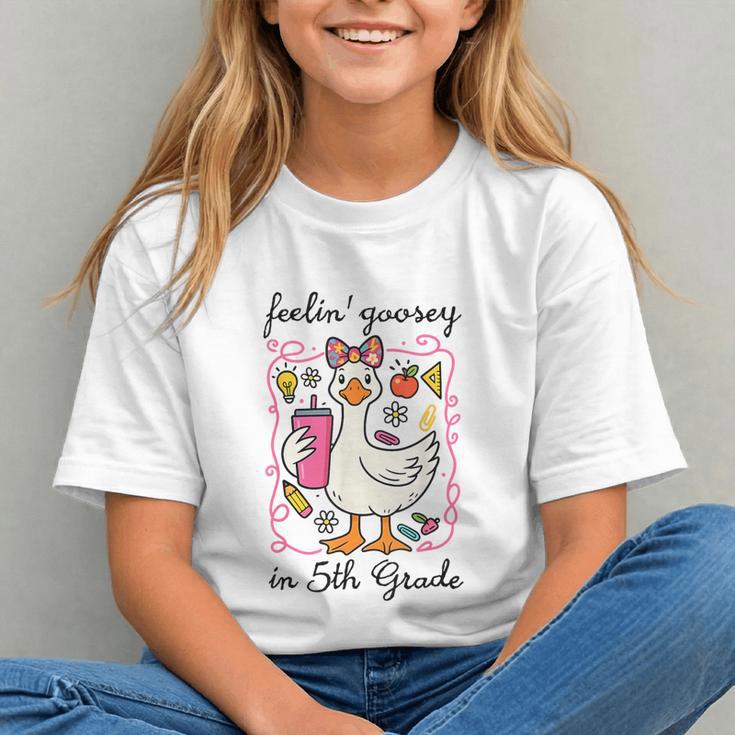 Silly Goose 5th Grade Vibes Back to School Youth T-Shirt Silly Goose 5th Grade Vibes Back to School Youth T-Shirt