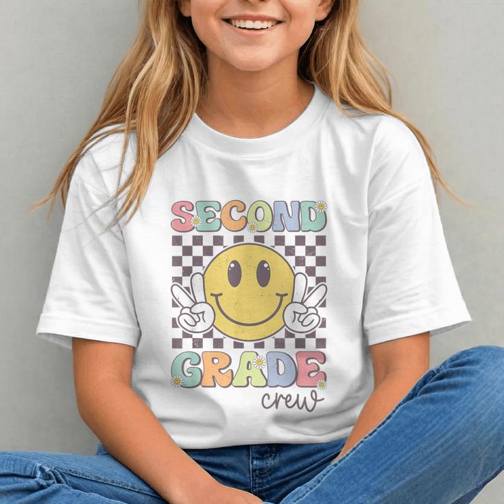 Smile Into 2nd Grade! Happy Crew Back to School Youth T-Shirt