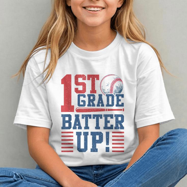 Swing into 1st Grade! Baseball Back to School Youth T-shirt Swing into 1st Grade! Baseball Back to School Youth T-shirt