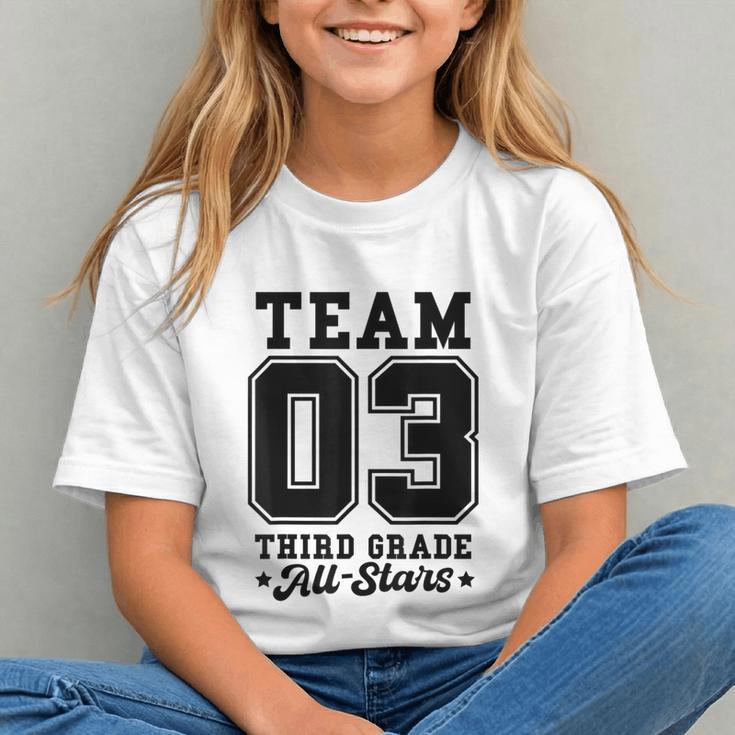 Team 3rd Grade All-Stars Back To School Sports Jersey Graphic Youth Team 3rd Grade All-Stars Back To School Sports Jersey Graphic Youth