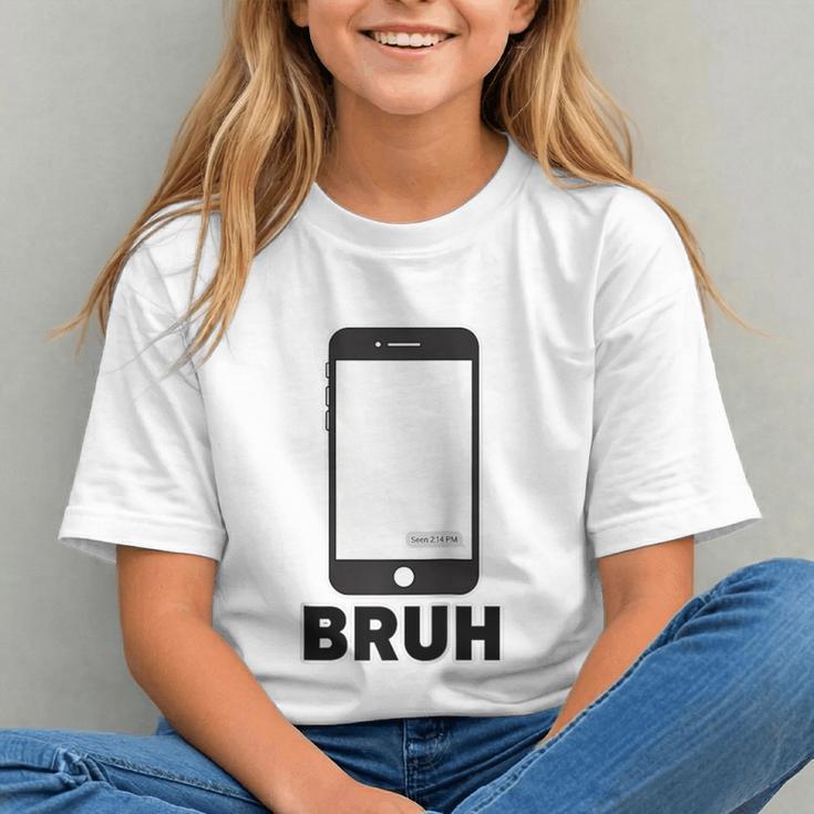 Texted First Bruh Seen Message Valentine's Day Humor Raglan Baseball Tee Graphic Youth Texted First Bruh Seen Message Valentine's Day Humor Raglan Baseball Tee Graphic Youth
