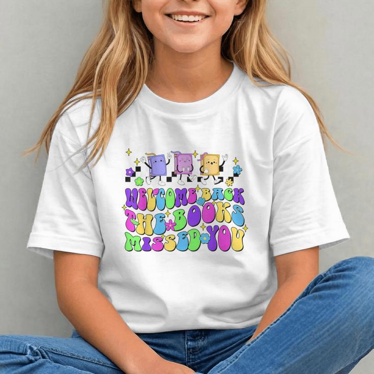 The Books Missed You! Back to School Youth T-shirt The Books Missed You! Back to School Youth T-shirt